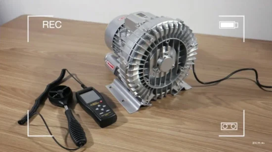 Ventilatore di vortice del ventilatore ad alta pressione standard dell'UL approvato CE da 5,5 kW per sistemi di trasporto pneumatico