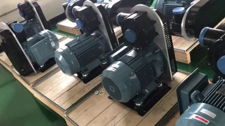 Ventilatore centrifugo Industria ad alta velocità a stadio singolo da 5,5 kW per il trasporto pneumatico
